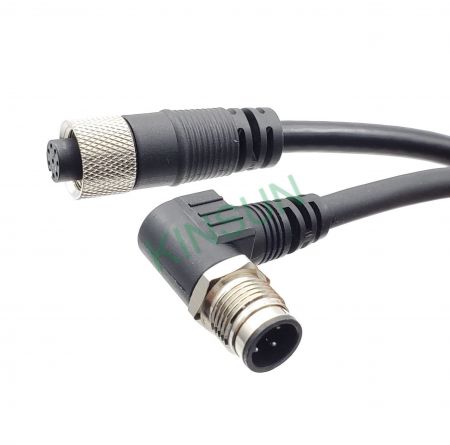 M12 kabli - Vodotesen M12 kabel-4006